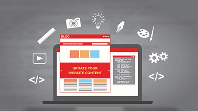 Xây dựng nội dung website